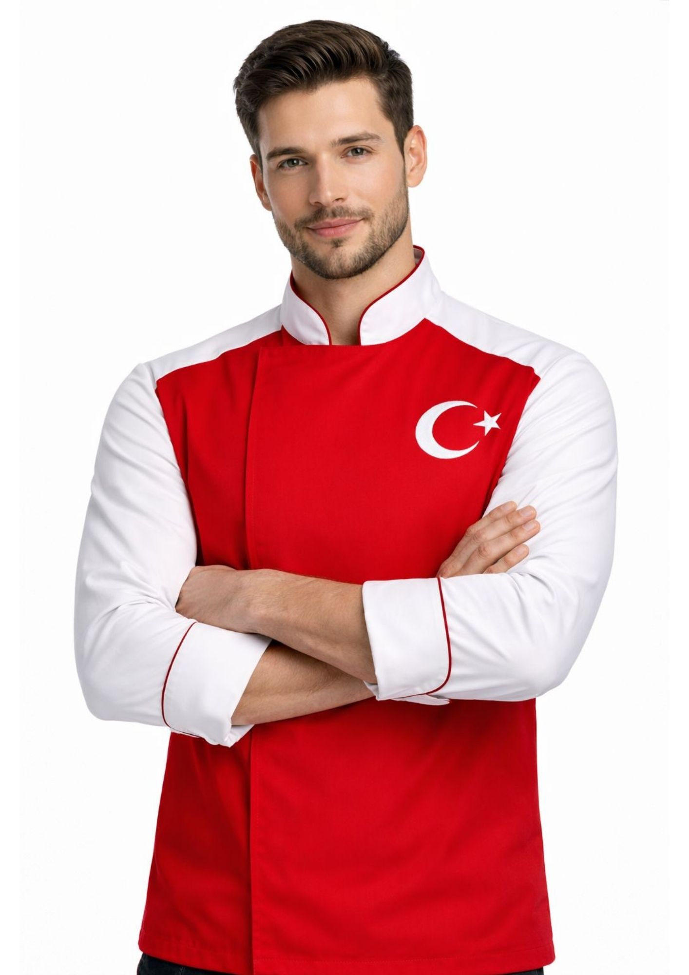 Logolu aşçı ceketleri