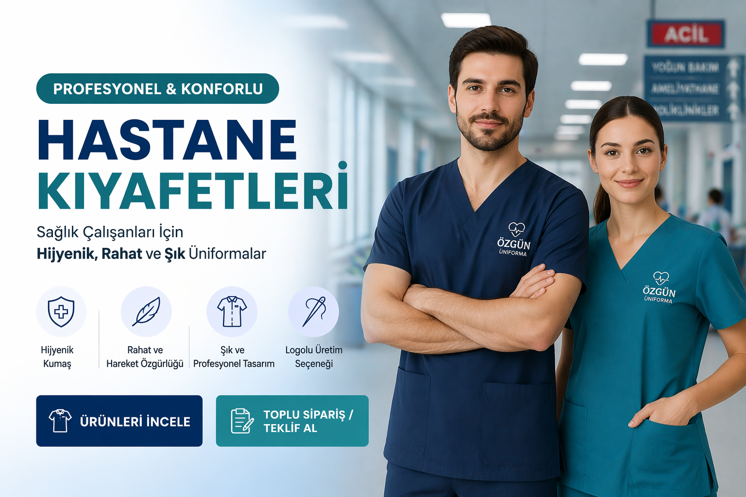 Hastane Personel Kıyafetleri