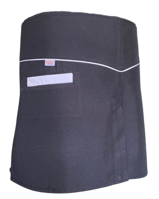 Barista Garson Komi Önlüğü – Şık Askılı Model | Kişiye Özel Nakışlı