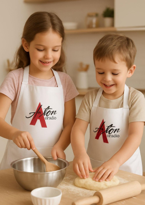 Logo Nakışlı Çocuk Önlük