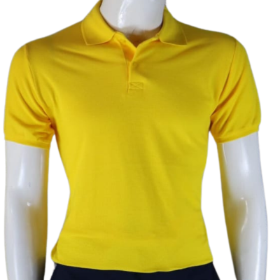 Sarı Polo Yaka Lakos  TShirt