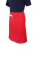 Kırmızı Kısa Bel Önlüğü – Cep Detaylı, Canlı Renkli, Unisex Profesyonel Servis Önlüğü