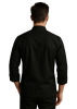 Siyah Aşçı Ceketi Kot Düğmeli Şık ve Terletmeyen Şef Üniforması